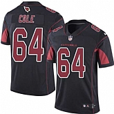 Nike Men & Women & Youth Cardinals 64 Mason Cole Black Color Rush Limited Jersey Dzhi,baseball caps,new era cap wholesale,wholesale hats